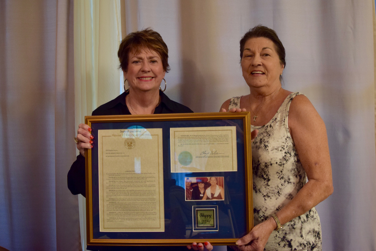 Rep. Kathy Edmonston Honors founder Bobbie Blanchard Rep. Kathy Edmonston Honors founder Bobbie Blanchard