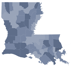 Louisiana Map